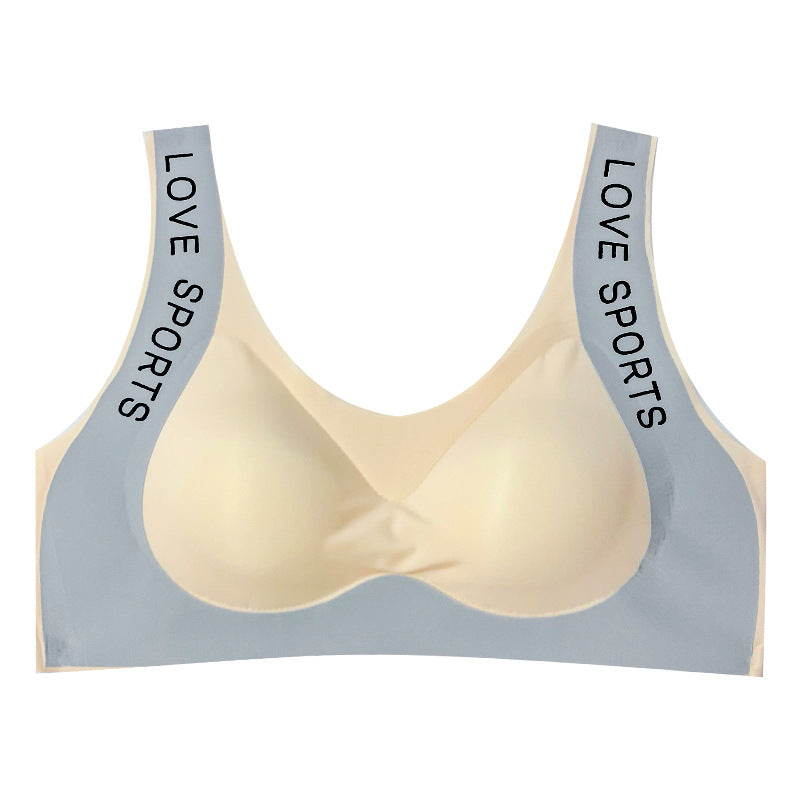 Women's Wide Strap Wireless Bra Everyday Comfort