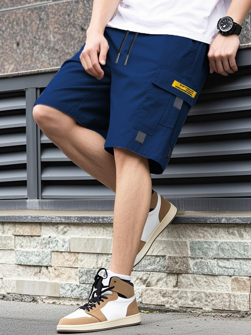 Men's Utility Shorts Summer Casual Outfit
