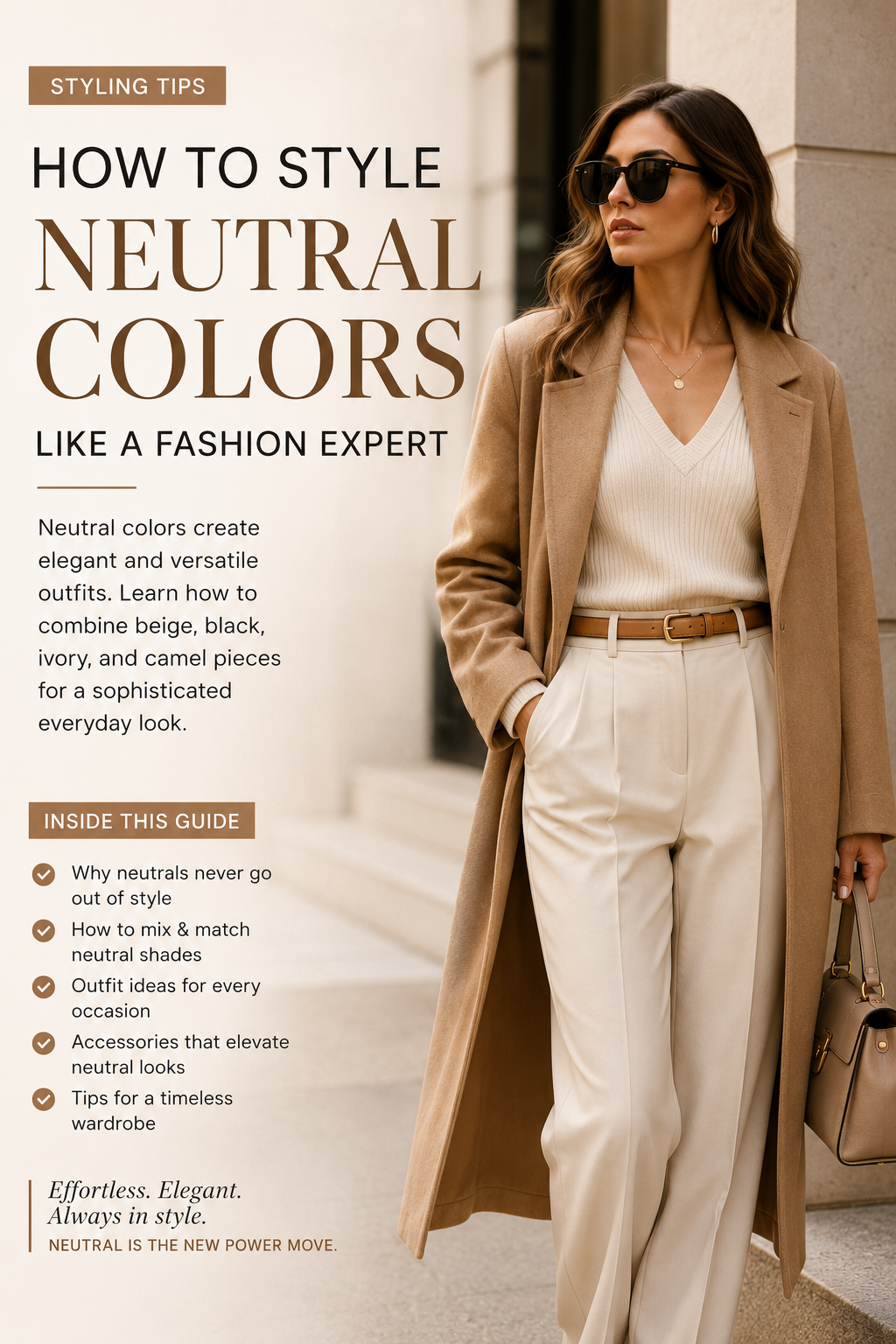 How to Style Neutral Colors Like a Fashion Expert